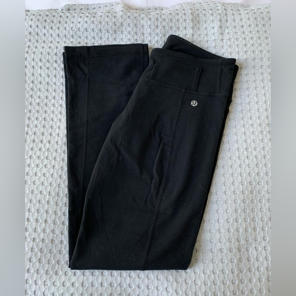 Lululemon Black flare leggings - Picture 1 of 4